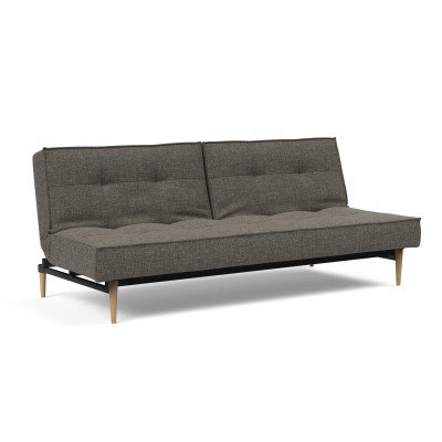 Sofa rozkładana Splitback Flashtex Dark Grey Styletto Innovation