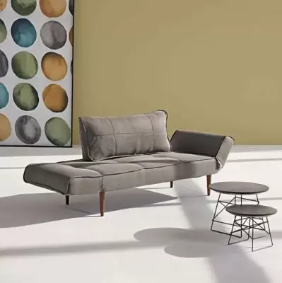 Sofa rozkładana Zeal Flashtex Dark Grey Styletto Innovation