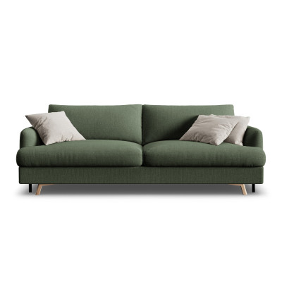 Sofa z funkcją spania Naomi zielona Micadoni