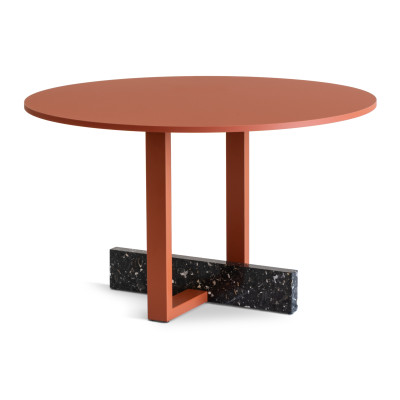 Stół Pied-a-terre 120 Cm Czerwony Magis