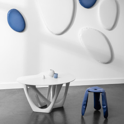 Stołek Plopp Standard Candy Blue Matt Zieta