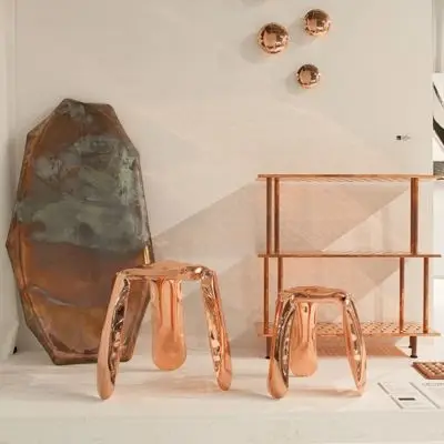 STOŁEK PLOPP STANDARD MIEDZIANY ZIETA