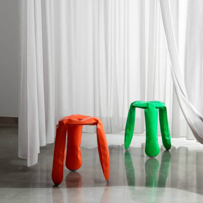 Stołek Plopp Standard neon orange 2005 Zieta