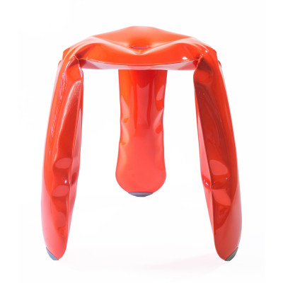 Stołek Plopp Standard neon orange 2005 Zieta