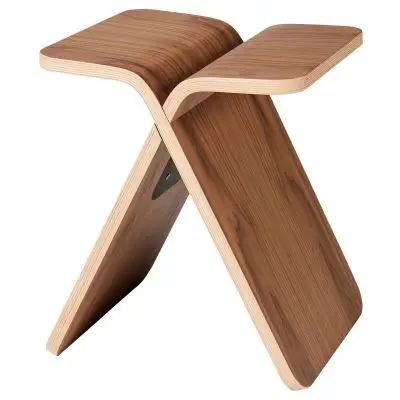 Stołek X-Stool Orzech Lakierowany Bolia