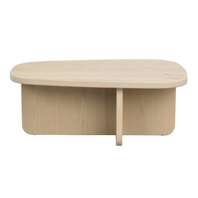 Stolik kawowy Billings 89 cm db bielony Rowico