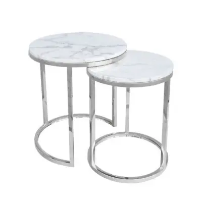 Stoliki Nest Chrome 2 szt. RGE