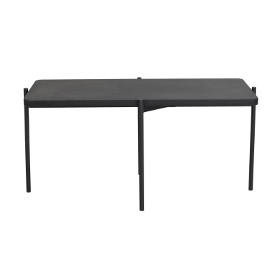 Stolik kawowy Shelton 95 cm czarny Rowico