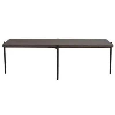 Stolik kawowy Shelton 145 cm brązowy Rowico