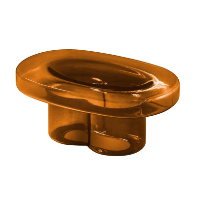 Stolik kawowy Soda Oval bursztynowy Miniforms