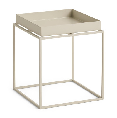 Stolik kawowy Tray 40 cm beżowy HAY