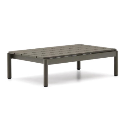 Stolik ogrodowy Sorells 91 cm ciemnozielony kave home