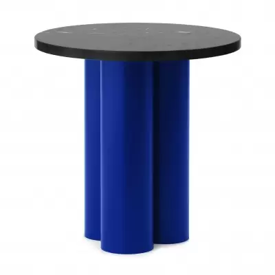 Stolik okazjonalny Dit Bright Blue Nero Marquina Normann Copenhagen