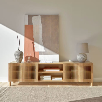 Beyla Dębowa TV cabinet Kave Home
