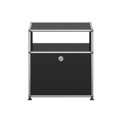 Szafka Nocna M55 Haller Czarna Usm