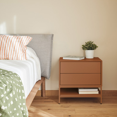 Platt brick bedside table Teulat