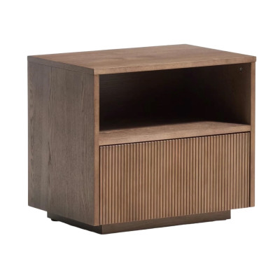 Szaka nocna Helvine br�zowa Kave Home