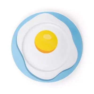 TALERZ PORCELANOWY EGG SELETTI