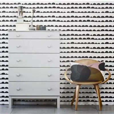 Tapeta dziecięca Half Moon FERM LIVING