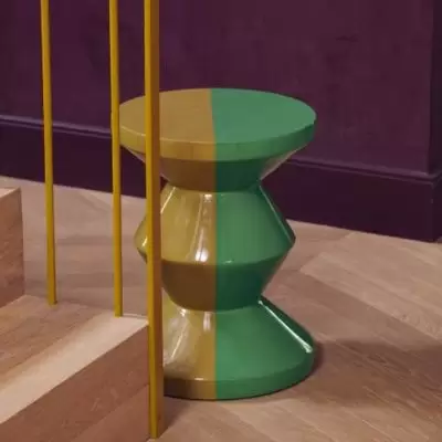Taboret Zig Zag Unlikely Lovers Pols Potten