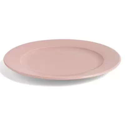 Talerz Rainbow 24 cm jasnoróżowy 12 szt. Hay