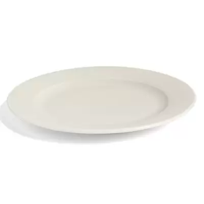 Talerz Rainbow 24 cm piaskowy 12 szt. Hay