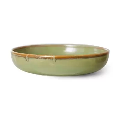 Talerz Głęboki Chef Ceramics 21,5 Cm Zielony Hkliving