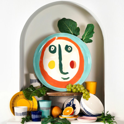 Talerz głęboki Feast żółty Serax