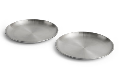 Talerz metalowy Outdoor Market 2 szt. 26 cm Hay