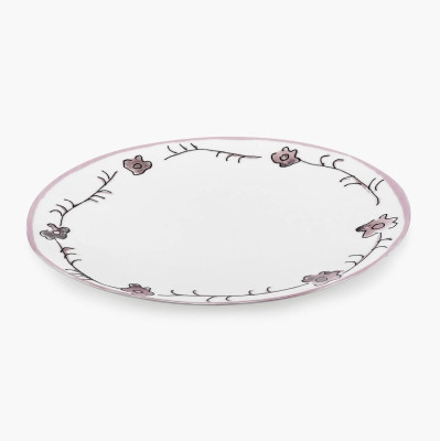 Talíř Midnight Flowers 28 cm Dark Viola Serax