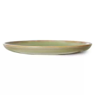 Talerz Płaski Chef Ceramics 26 Cm Zielony Hkliving