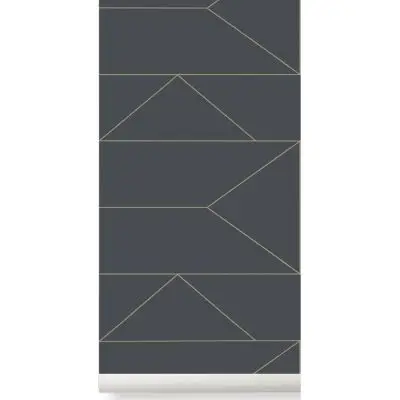 Tapeta lines grafitowa ferm living
