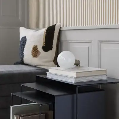 Tapeta lines musztardowa ferm living