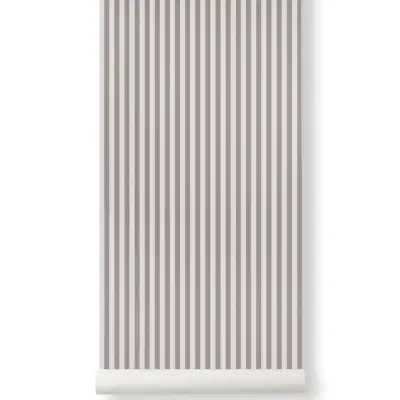Tapeta lines szara ferm living