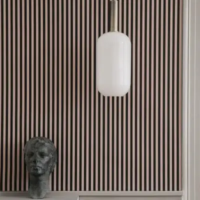 Tapeta lines zielona ferm living