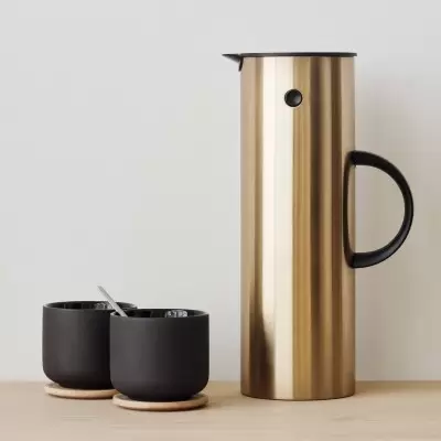 Termos EM77 1L mosiężny Stelton