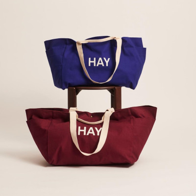 Torba Weekend Bag Duża burgundowa Hay
