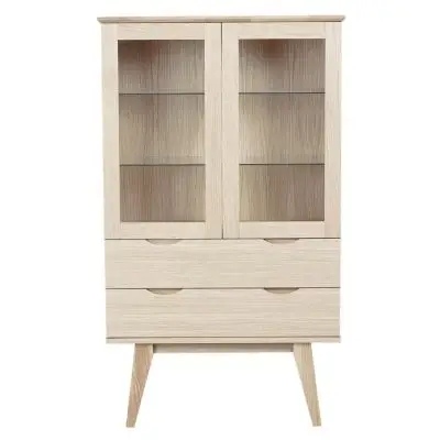 Witryna Filippa d�b bielony Rowico