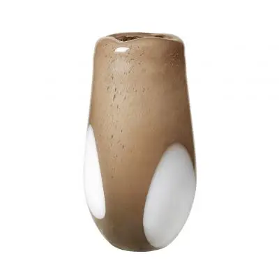 Wazon Ada h;37 cm taupe Broste Copenhagen