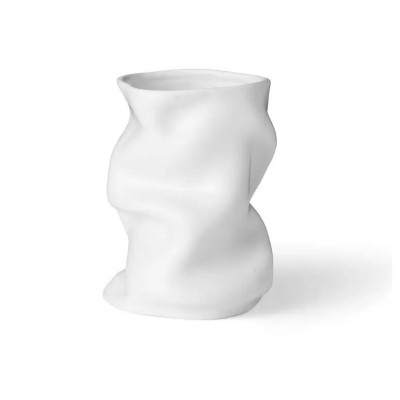 Wazon Collapse 20 cm biały Audo Copenhagen