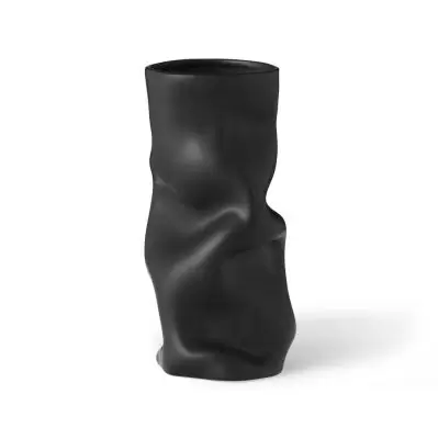 Wazon Collapse 30 cm czarny Audo Copenhagen