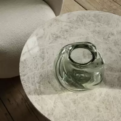 Wazon Water Swirl okrągły przezroczysty Ferm Living