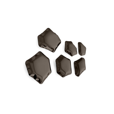 Wieszaki Kamyki True Mocha 6 szt. ZIETA