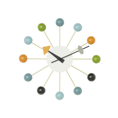 Zegar ścienny Ball Clock multikolor Vitra