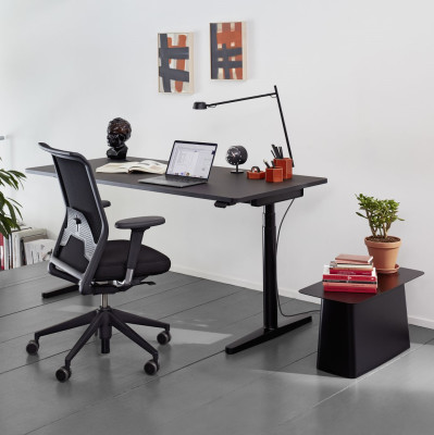 Noční stolní hodiny černé Vitra