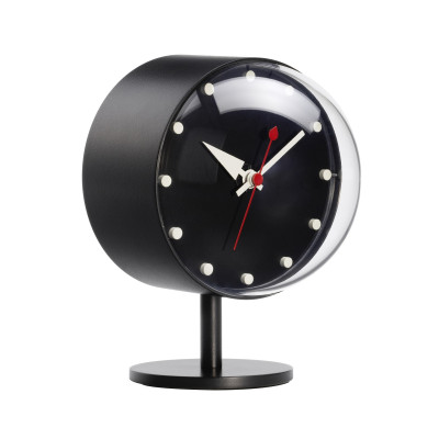 Noční stolní hodiny černé Vitra