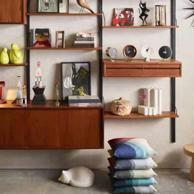 Noční mosazné stolní hodiny Vitra