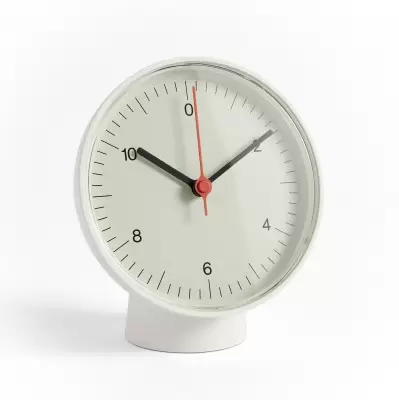 Zegar Table Clock Biały Hay