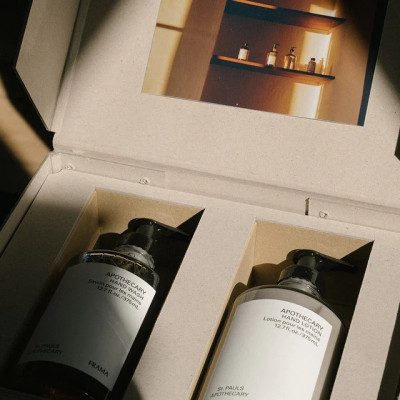 Zestaw upominkowy Mydło i Balsam do Rąk Apothecary Frama