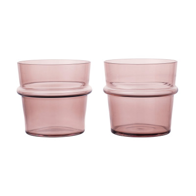 Zestaw 2 szklanek Boya 300 ml jasnoróżowy Ferm Living